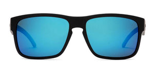 Otis Rambler Sunglasses-Matte Black/Mirror Blue Polar