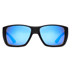 Otis Coastin Sunglasses-Black Woodland Matte/LIT Mirror Blue