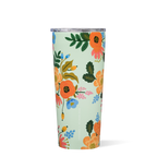 Corkcicle 24 oz Tumbler-Rifle Paper Mint Lively Floral