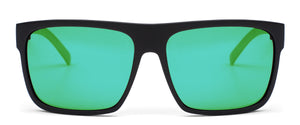 Otis After Dark Sunglasses-Matte Blk/L.I.T Mirror Grn Polar