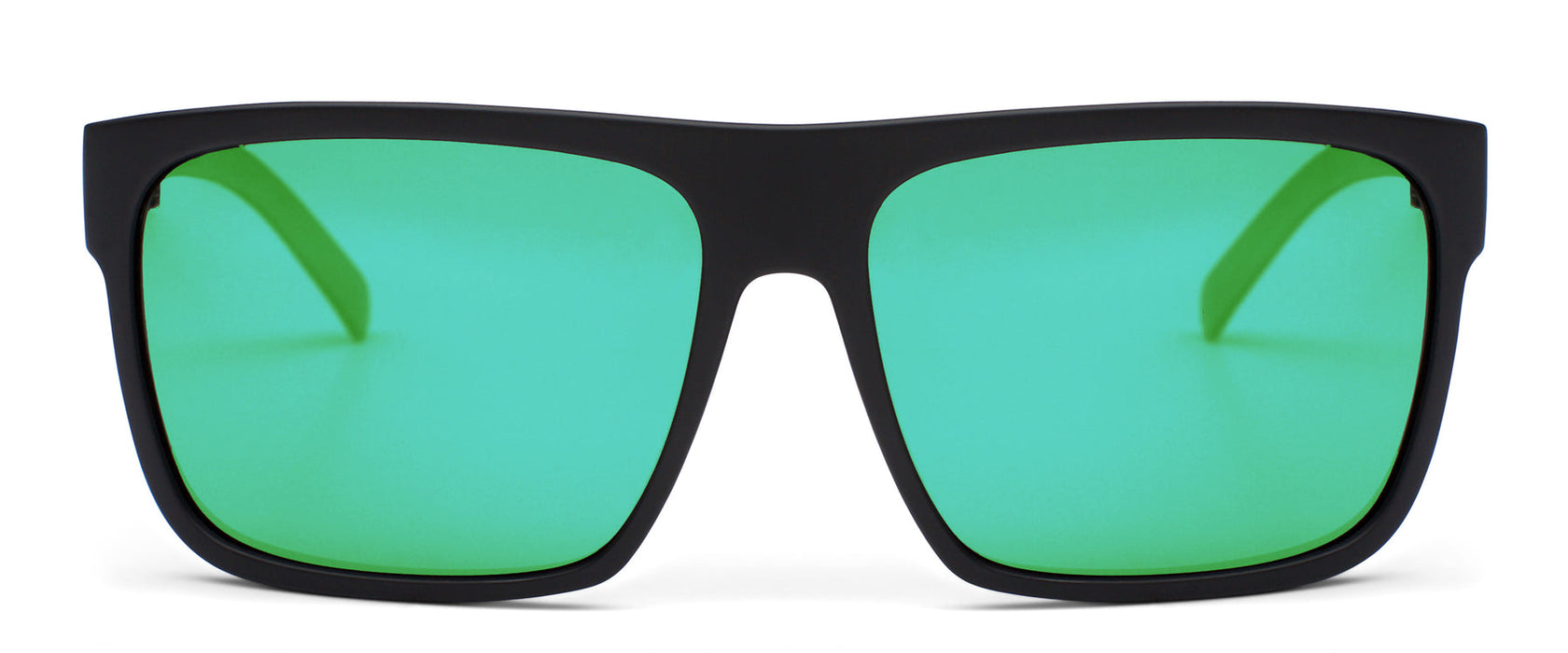 Otis After Dark Sunglasses-Matte Blk/L.I.T Mirror Grn Polar