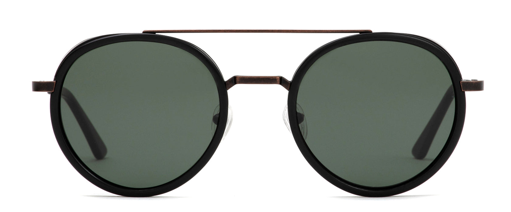 Otis Corte Sunglasses-Matte Black/Grey Polar