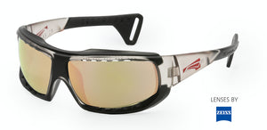 Lip Typhoon Sunglasses-Trns Gry Blk/Zeiss Rose Gold PA Polar