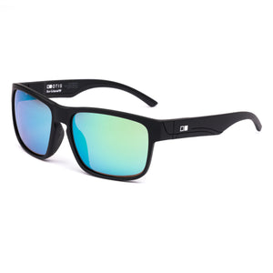 Otis Rambler Sport X Sunglasses-Matte Black/L.I.T Polar Mirror Green— Alternate View