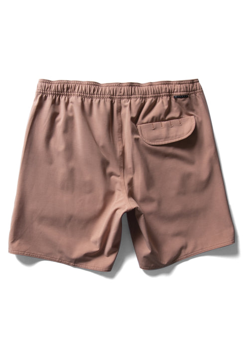 Vissla Solid Sets 17.5" Ecolastic Boardshorts-Clay