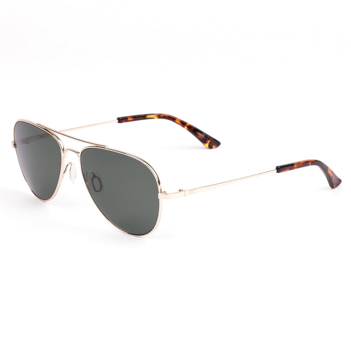 Otis Drift Sunglasses-GoldEco Havana Sun/Grey Polar