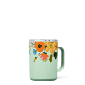 Corkcicle x Rifle Paper 16 oz Mug-Gloss Mint Lively Floral