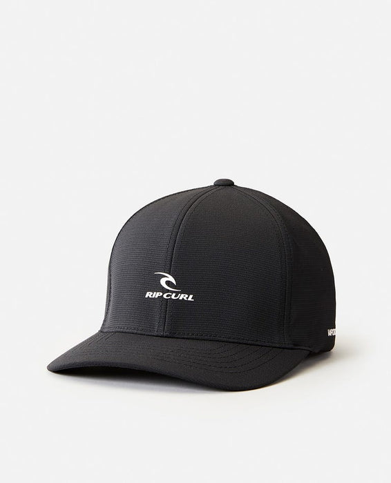 Rip Curl Vaporcool Flexfit Hat-Black