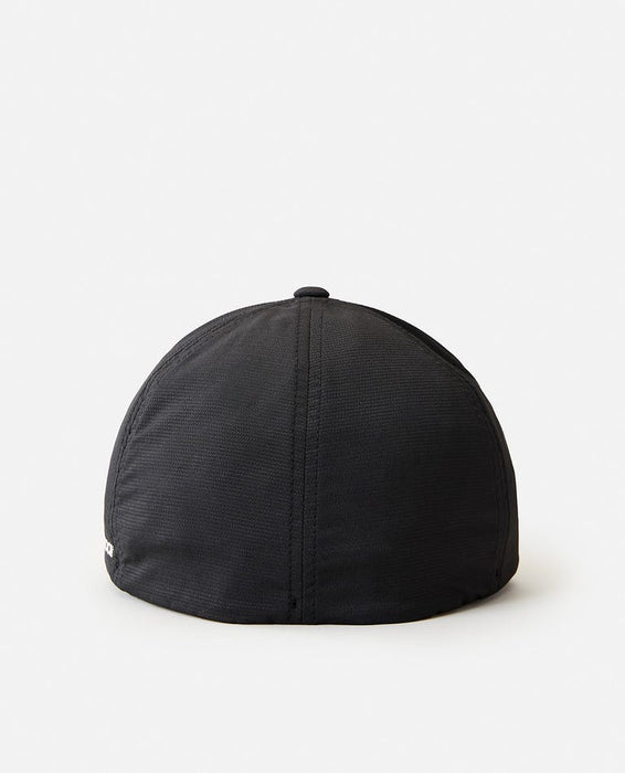 Rip Curl Vaporcool Flexfit Hat-Black — REAL Watersports