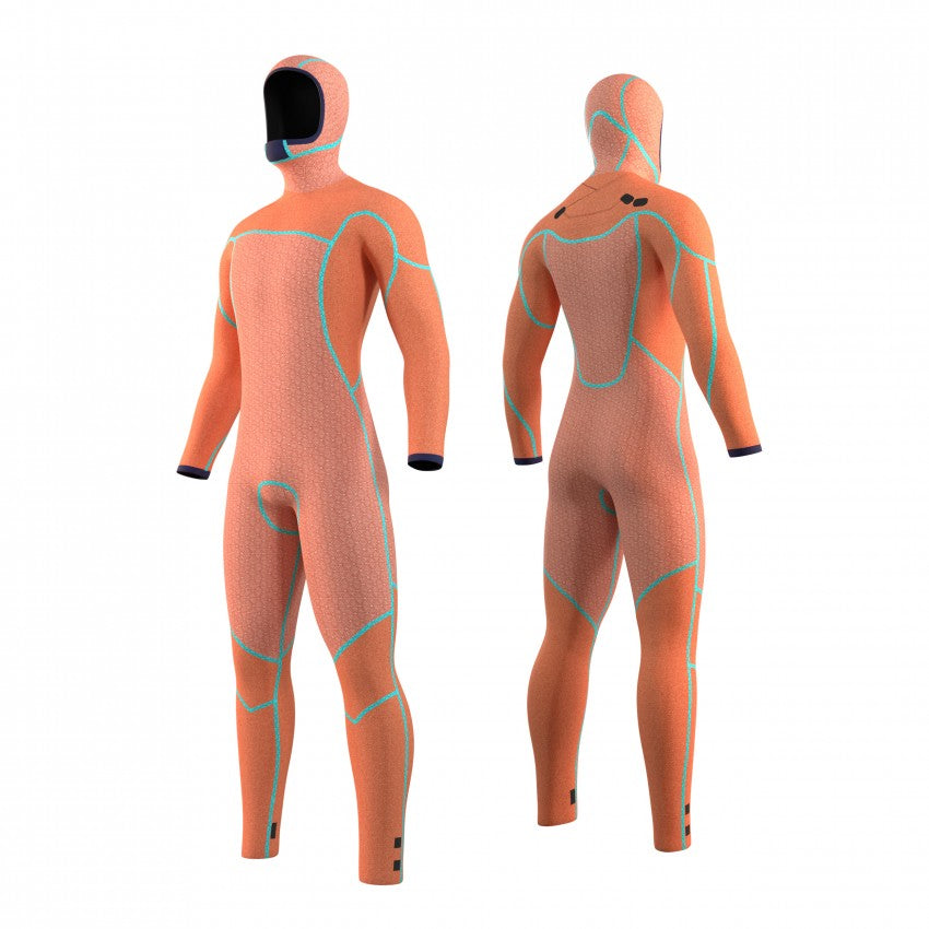 Mystic Volt 6/4/3 Hooded Wetsuit-Black