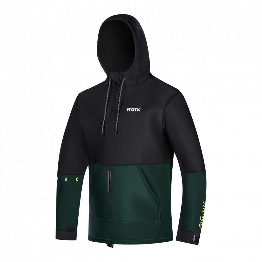 Mystic Voltage Sweat Jacket-Dark Leaf