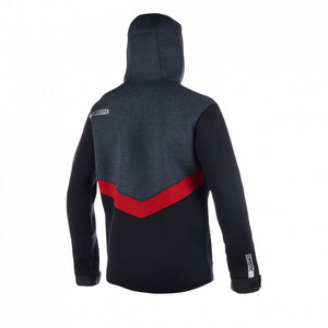 Mystic Voltage Sweat Jacket-Navy/Red— Alternate View