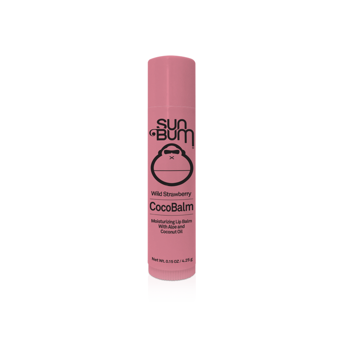 Sun Bum CocoBalm Lip Balm-Wild Strawberry