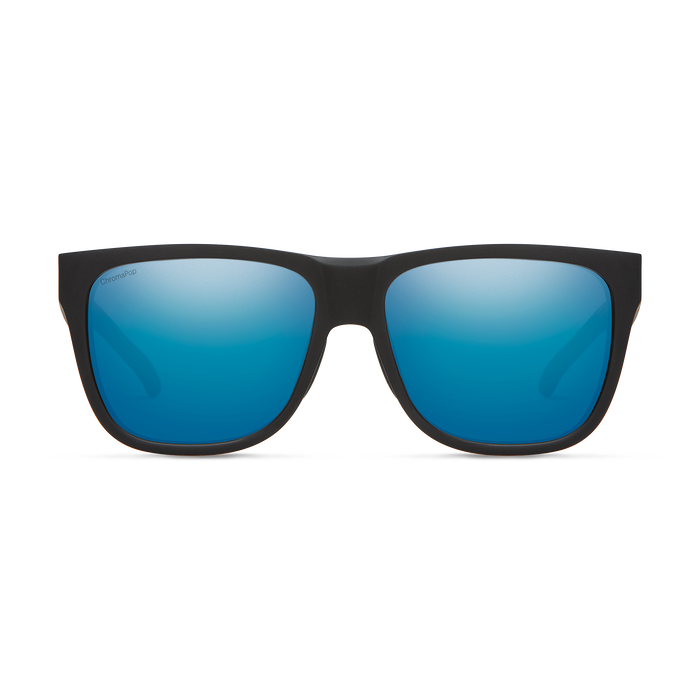 Smith Lowdown 2 Sunglasses-Mt Blk/Chromapop Ble Mirror Polar