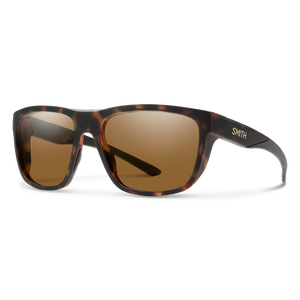 Smith Barra Sunglasses-Matte Tortoise/ChromaPop Polar Brown