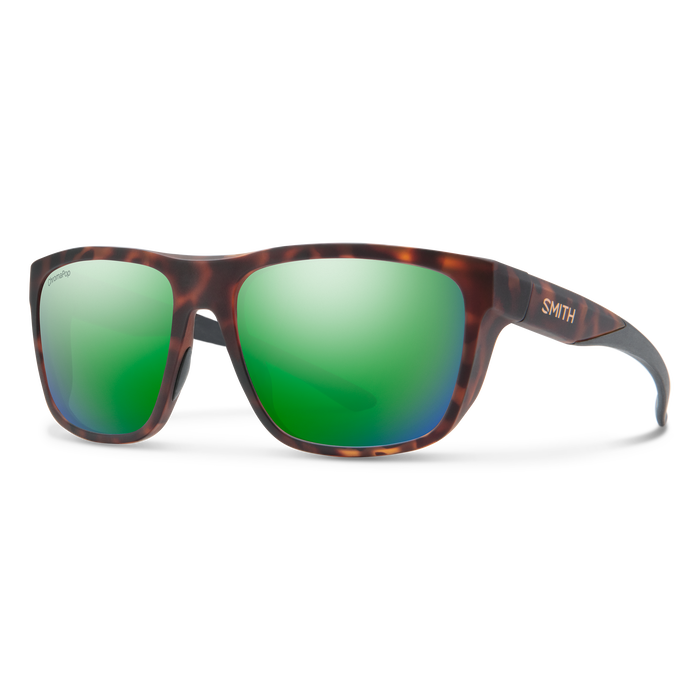 Smith Barra Sunglasses-Mtt Trt/Chromapop Grn Mirr Polar