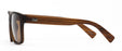 Otis Life On Mars Sunglasses-WoodlandMatte/L.I.T Polar Brown