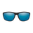 Smith Redding Sunglasses-Matte Black/ChromaPop Glass Polar Blue Mirror
