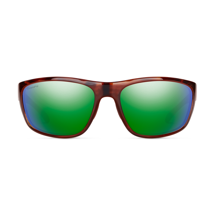 Smith Redding Sunglasses-Tort/Chromapop Glass Grn Mirr Polar