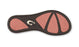 Olukai Ho'opio Leather Sandal-Copper/Dk Java