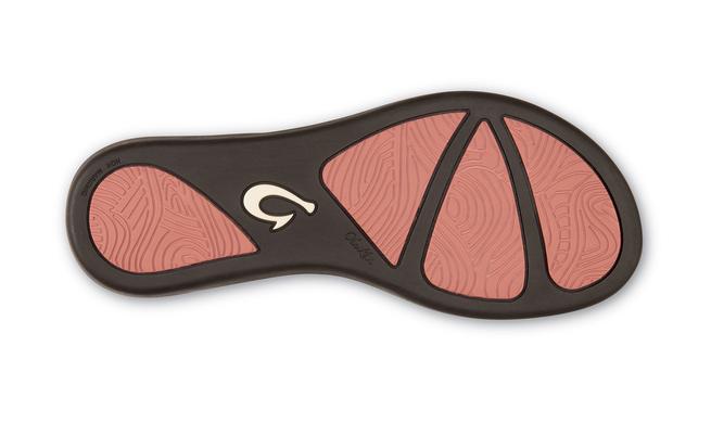 Olukai Ho'opio Leather Sandal-Copper/Dk Java