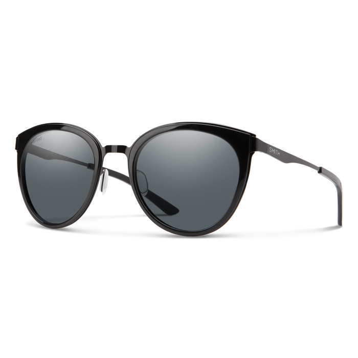 Smith Somerset Sunglasses-Black/Grey Polar