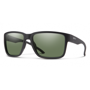 Smith Emerge Sunglasses-Matte Black/ChromaPop Polar Grey Green