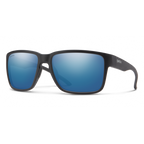 Smith Emerge Sunglasses-Matte Black/CP Polar Blue Mirror