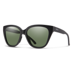Smith Era Sunglasses-Matte Blk/Chromapop Grey Green Polar