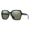 Smith Flare Sunglasses-Matte Black/ChromaPop Polar Gray Grn