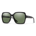 Smith Flare Sunglasses-Matte Black/ChromaPop Polar Gray Grn