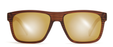Otis Life on Mars Sunglasses-Wood Matte/Mirror Bronze Polar