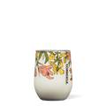 Corkcicle 12 oz Stemless-Cream Wildflower