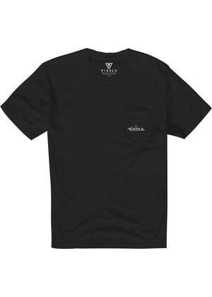 Vissla West Winds Premium Pocket Tee-Black