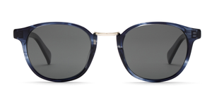 Otis A Day Late Sunglasses-Trans Blue Wave/Smokey Blue Polar