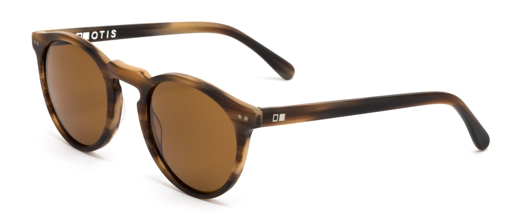 Otis Omar Sunglasses-Eco Hornwood/Brown Polar