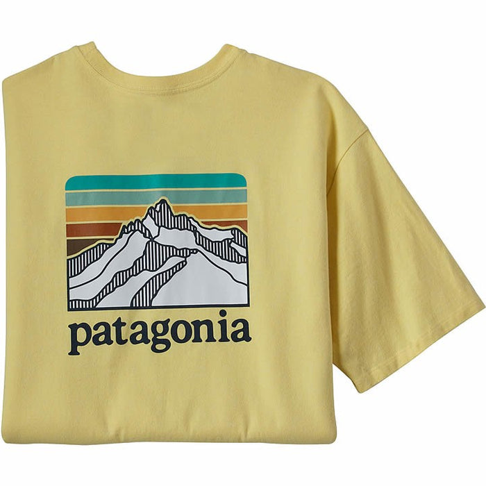 Patagonia Line Logo Ridge Pocket Responsibili Tee-Isla Yellow