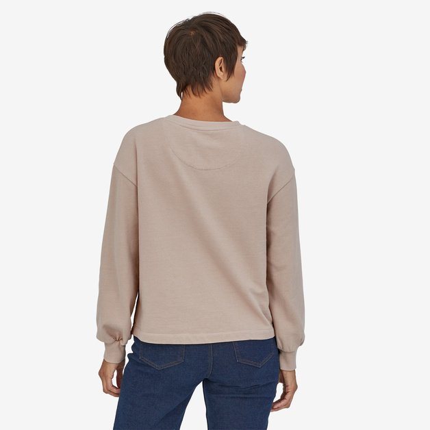 Patagonia W's Regenerative Organic Certified Cotton Essential P/O Sweatshirt-Shroom Taupe