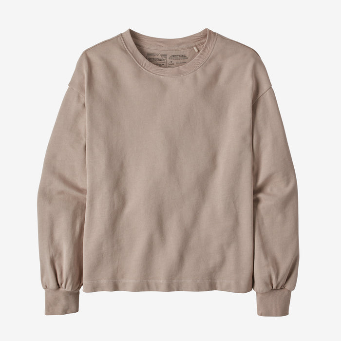 Patagonia W's Regenerative Organic Certified Cotton Essential P/O Sweatshirt-Shroom Taupe