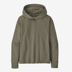 Patagonia W's Regenerative Organic Certified Cotton Essential Hooded Sweatshirt-Garden Green