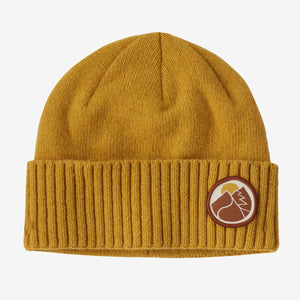 Patagonia Brodeo Beanie-Slow Going Patch: Cabin Gold