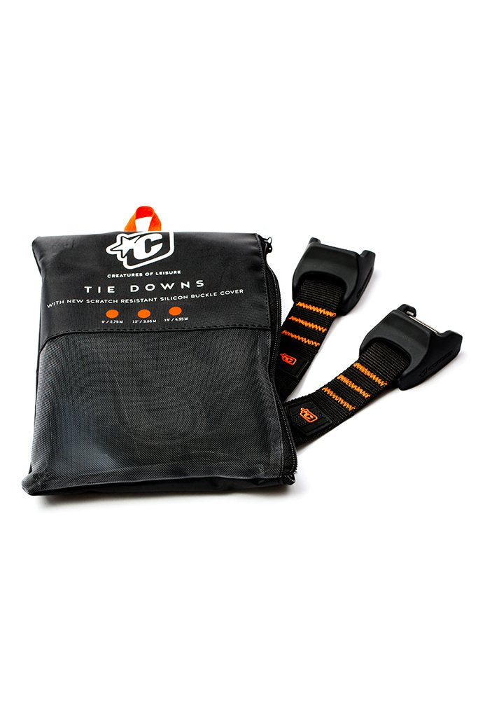 Creatures Tie Down-Black Orange-12'0"