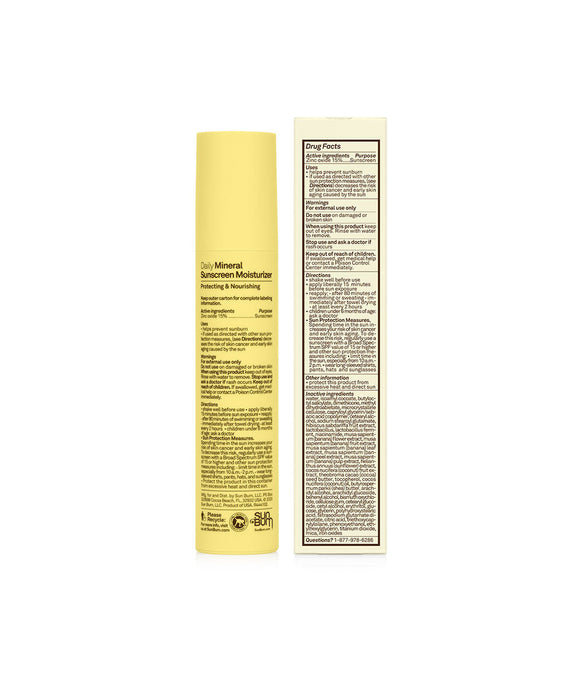 Sun Bum Daily Mineral Sunscreen Moisturizer-SPF 30
