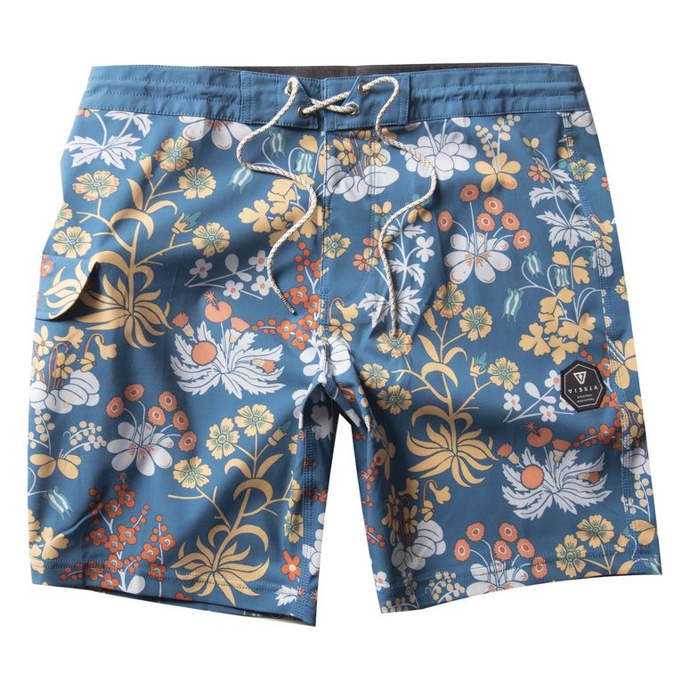 Vissla Micro Dream 18.5" Boardshorts-Dark Denim