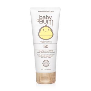 Sun Bum Baby Bum Mineral Sunscreen Lotion Fragrance Free-SPF 50-3 oz