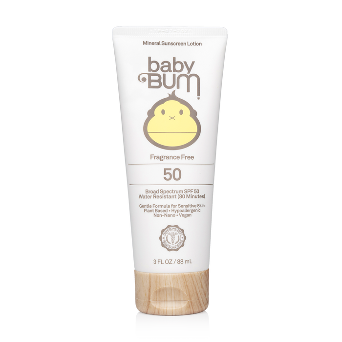Sun Bum Baby Bum Mineral Sunscreen Lotion Fragrance Free-SPF 50-3 oz
