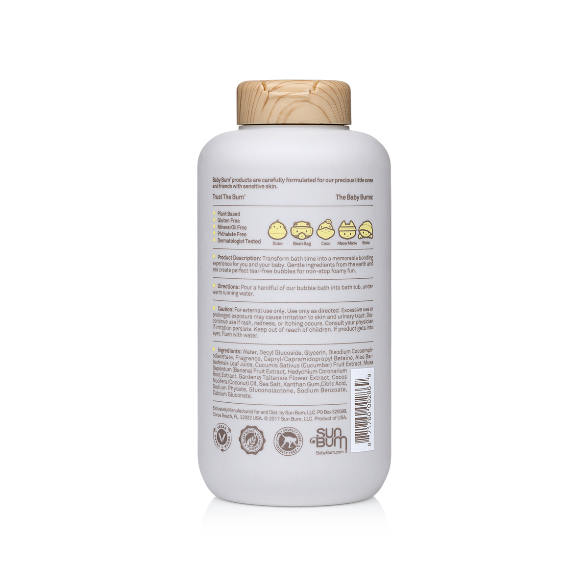Baby Bum Bubble Bath-12 oz