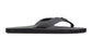 Rainbow Single Layer Leather Sandal-Premier Black