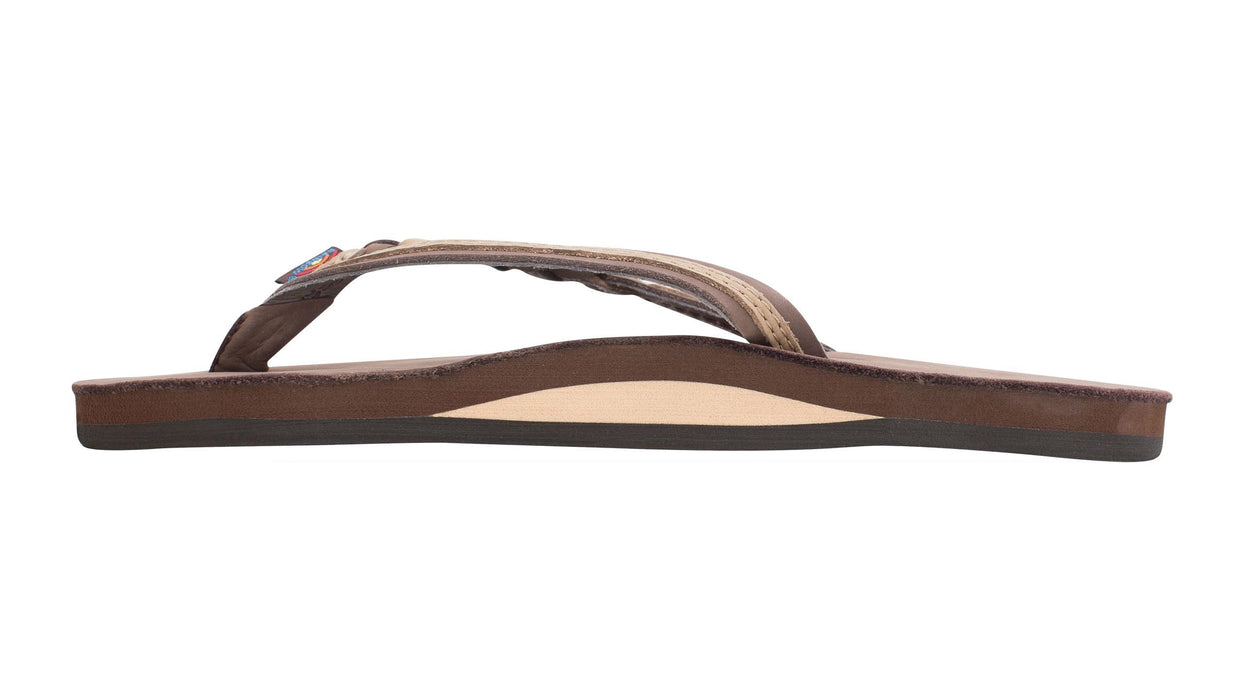 Rainbow Women's Flirty Braidy Sandal-Expresso/Sierra Brown