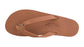 Rainbow Single Layer Leather Narrow Sandal-Classic Tan